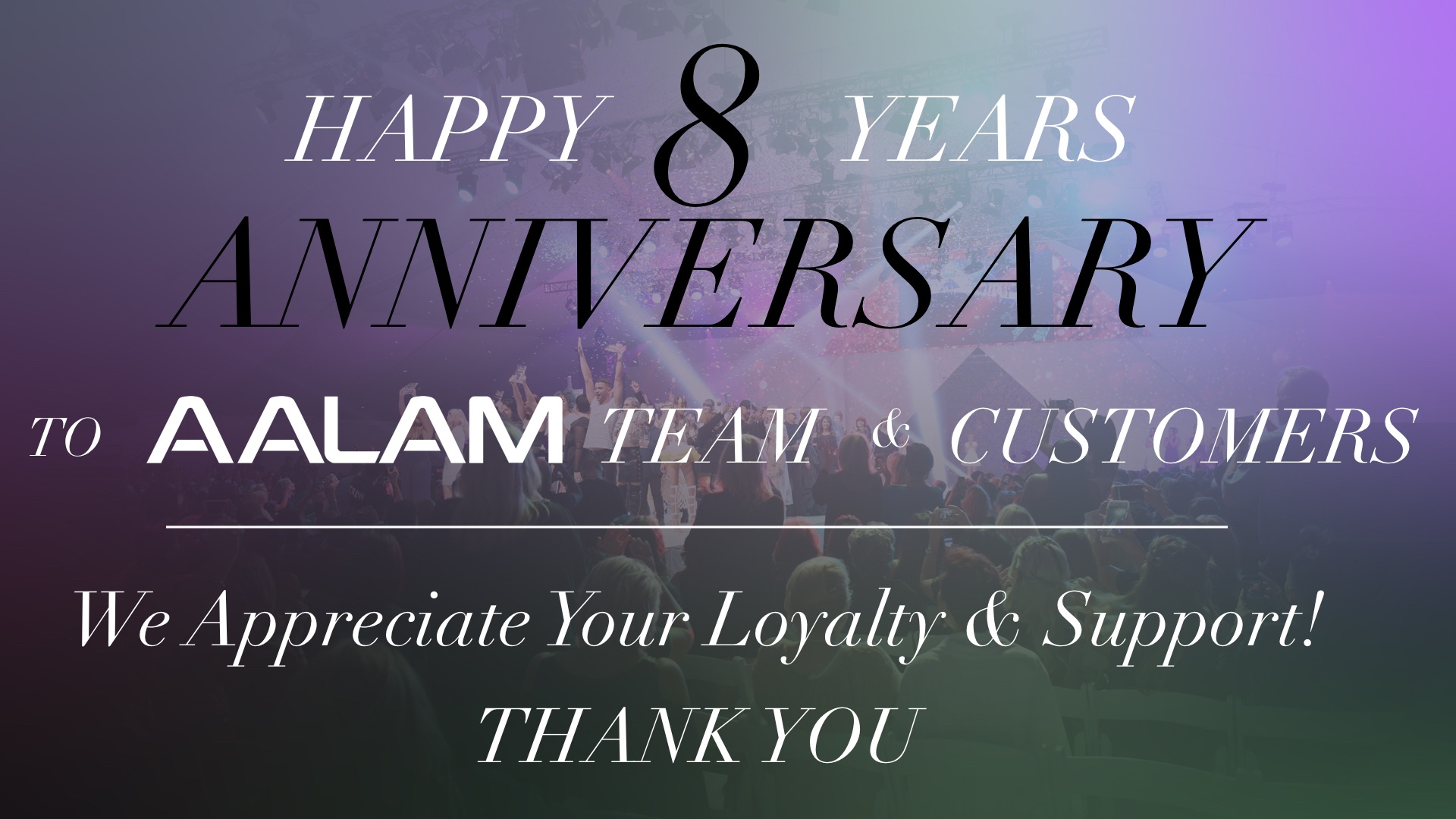 AALAM The Salon Celebrates 8 years anniversary Plano frisco Dallas Best Hair Salon Upscale High End Top hair Salon Allen McKinney Addison TX DFW Hair Stylist Colorist Men Women