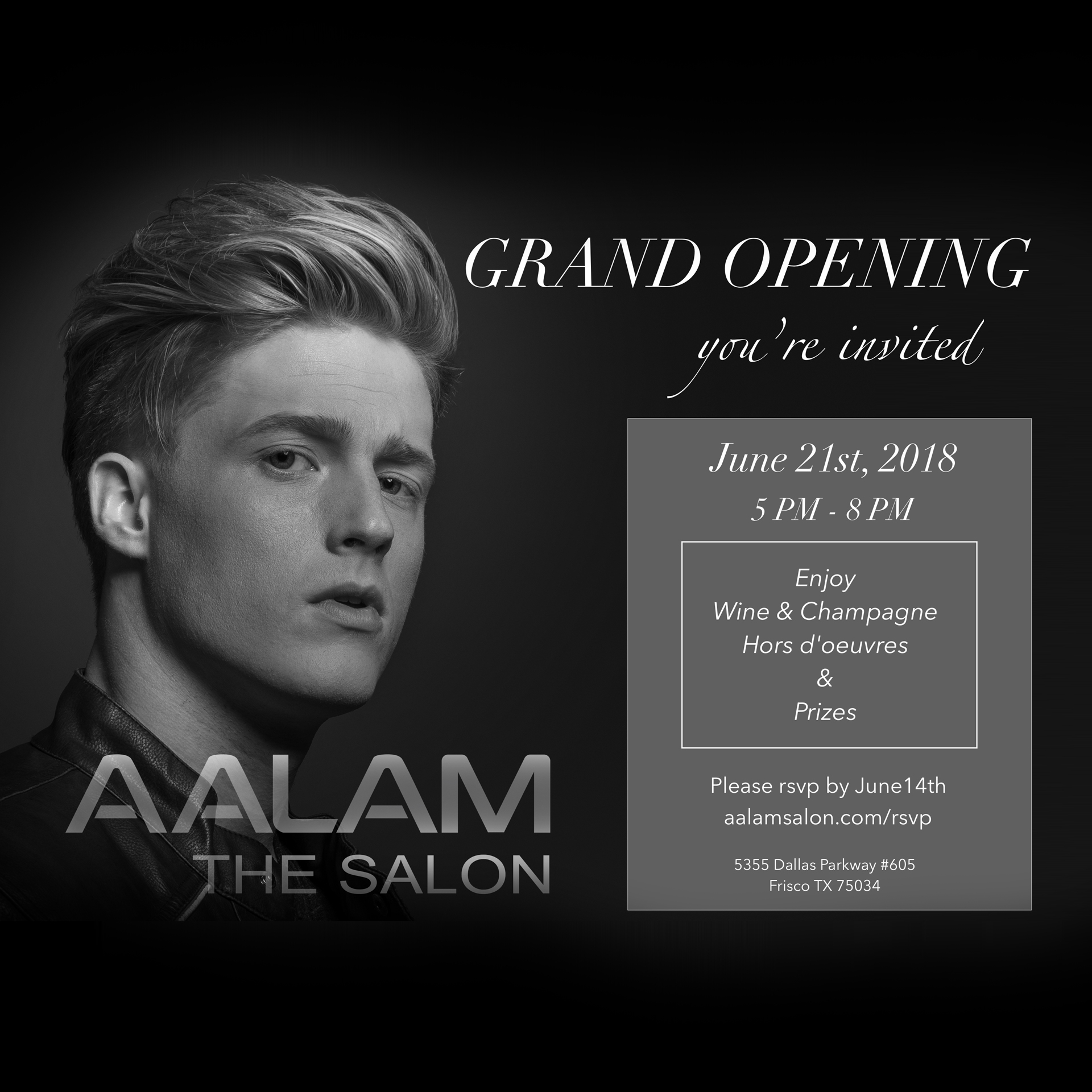 2 AALAM The Salon Frisco TX Grand Opening Plano Frisco Dallas Best hair Salon Top Hairdressers Upscale High End hair salon Allen McKinney Addison TX DFW Best Hair Colorist Stylist AALAM The Salon