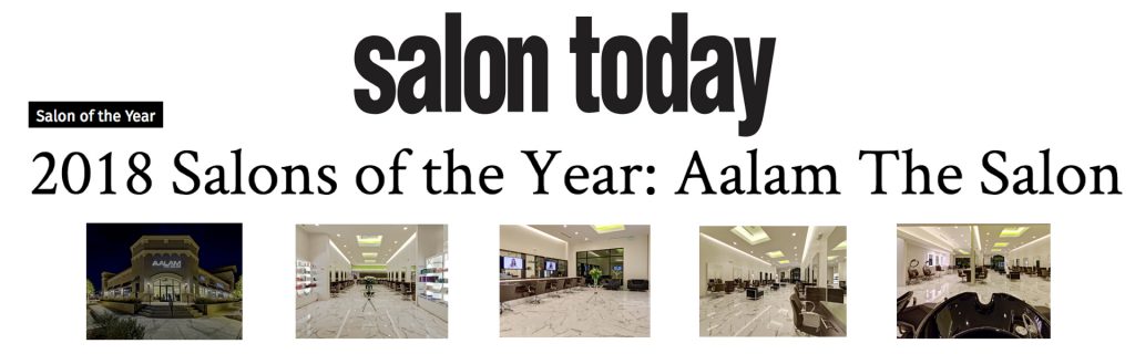 2018 Salons of the Year AALAM The Salon Frisco Plano Dallas Best Hair Salon